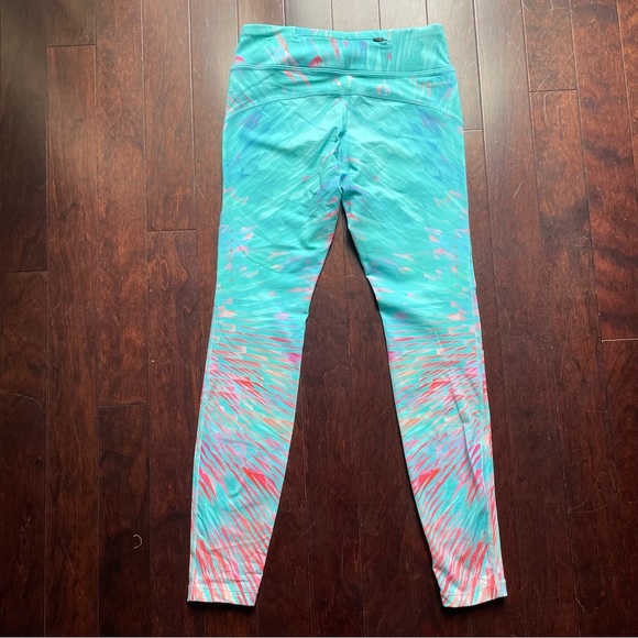 Women’s Nike Epic Lux Leggings Pants Pink Blue Multicolor Dri-fit Size Small - Picture 5 of 8